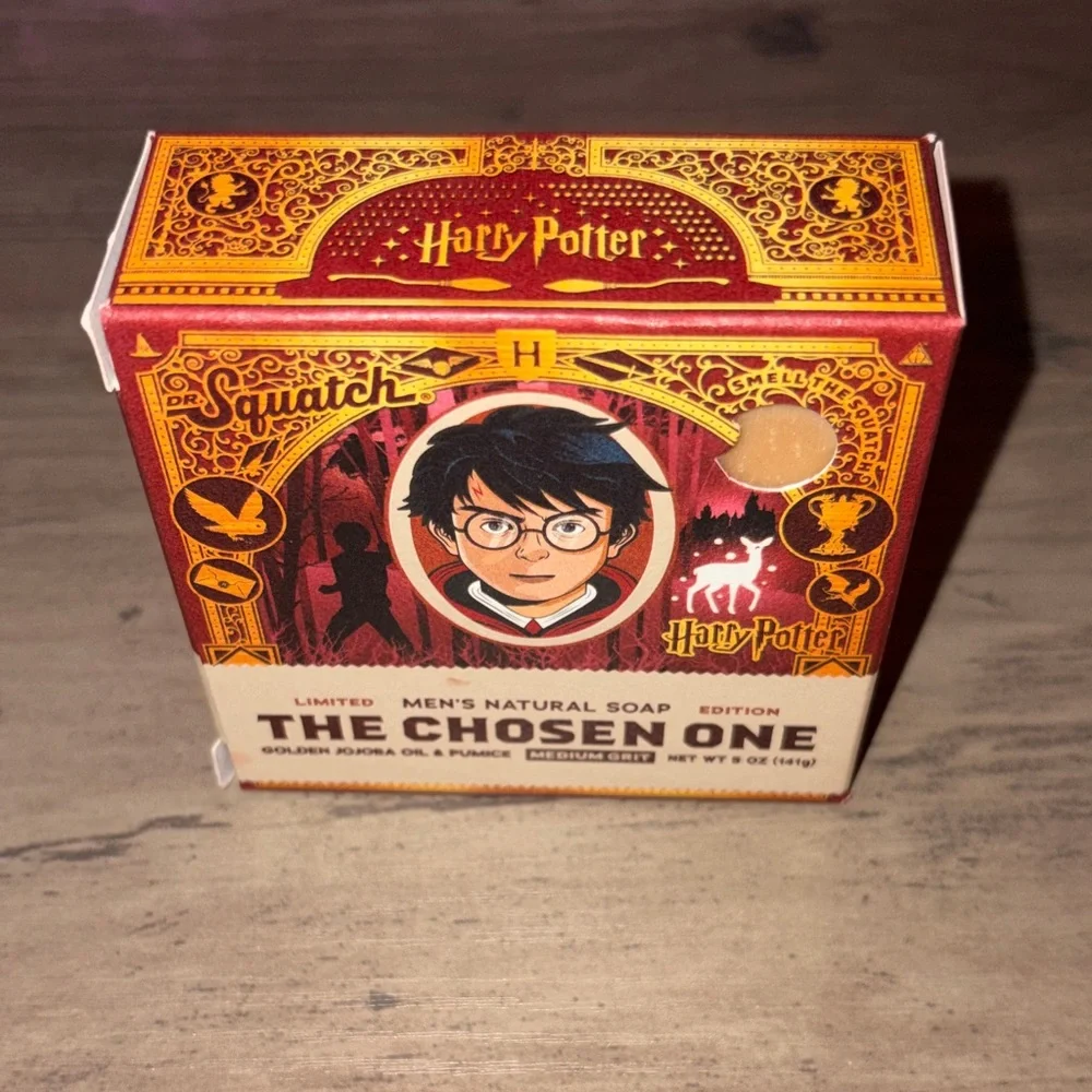 Harry Potter Dr. Squatch “The Chosen One” Natural Soap Bar – Rare Edition